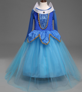 AmzBarley 2024 disfraz de niños bonito tul niños niñas fiesta Cosplay puesta en escena elegante princesa Aurora vestidos para chico - Product Image 2