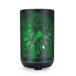 Parrot Pattern Aroma Diffuser 300ml Ultrasonic <b>Humidifier</b> With Led Light For Home And Commercial Use - Product Image 2