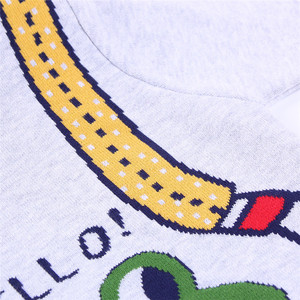 เสื้อกันหนาวเด็กคุณภาพสูง ผ้าฝ้ายเนื้อนุ่ม สไตล์ลำลอง สำหรับเด็กผู้หญิง ผลิตโดย OEM จากซัพพลายเออร์เสื้อผ้าจีน - Product Image 4