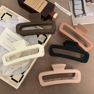 Fermaglio per capelli grande in plastica coreana, accessori moda per ragazze - Fermaglio a granchio, corona, tiara, ornamento per capelli da donna - Product Image 2