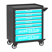 Meilleures ventes : Armoire à outils mobile en acier laminé à froid pour garage professionnel