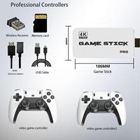 Console de Jeu Vidéo HD sans Fil M15 avec 20 000 Jeux – Manette de Jeu en Gros pour TV Familiale HD
