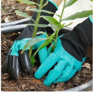 Gants de jardinage, de désherbage, de travail, à griffes, pour la plantation de légumes et de fleurs et le retrait de l'herbe - Product Image 5