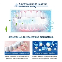 Enjuague Bucal Antibacterial sin Alcohol al por Mayor para el Mal Aliento