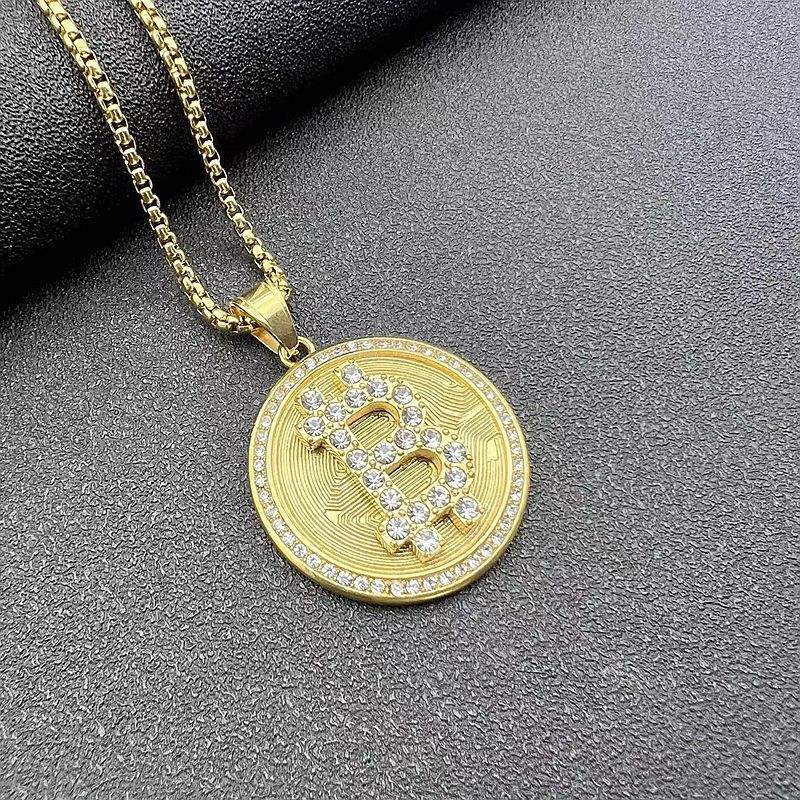 Colgante único de oro