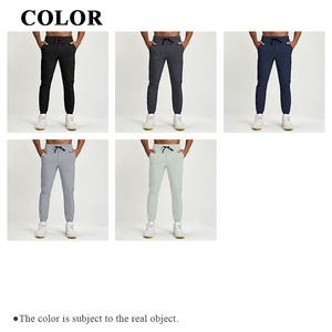 Pantalons de sport pour hommes OEM, basketball, course à pied, séchage rapide, amples, légers, avec poches, couleur unie, pantalons de <span class=keywords><strong>jogging</strong></span> pour hommes - Product Image 3