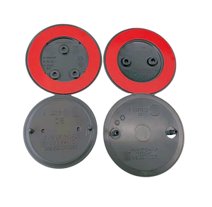 Emblemi e Coperture Logo Nere da 82mm 74mm per Cofano Anteriore e Bagagliaio Posteriore Auto per <span class=keywords><strong>BMW</strong></span> E46 F10 F20 F30 G - Product Image 1