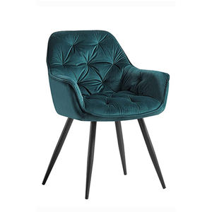 <span class=keywords><strong>Chaise</strong></span> <span class=keywords><strong>de</strong></span> cuisine nouveau design d'intérieur pour banquet <span class=keywords><strong>de</strong></span> mariage jambe en métal en bois <span class=keywords><strong>chaise</strong></span> <span class=keywords><strong>de</strong></span> cuisine pour restaurant et salle à manger en velours - Product Image 3