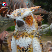 Modelo Animatrónico de Búho Realista de Tamaño Natural para Parques Zoológicos, con Movimientos, en Venta