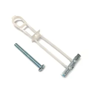 New Type Zinc Plated Strap Toggle Bolt Anchors SnapToggle Anchor With Bolts Drywall Anchors Stronger Than Standard Wall Fastener