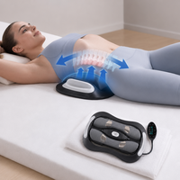 Masajeador Eléctrico de Tracción Lumbar con Electroterapia y Calor para Alivio del Dolor de Espalda Baja - Relajante Muscular Eléctrico para E-commerce