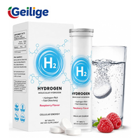 60 Comprimés de Magnésium 80mg 6ppm, Comprimés d'Eau à l'Hydrogène Moléculaire, Saveur Framboise Fraîche, Compléments Alimentaires Végétaliens pour Adultes
