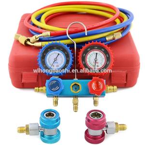 <span class=keywords><strong>RS</strong></span>-2 chinois 5cfm 2l/s pompe à vide réfrigérant collecteur jauge trousse à outils utiliser comme un ensemble r134a pour climatiseur - Product Image 3