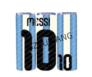 Vaso Térmico <span class=keywords><strong>de</strong></span> Acero Inoxidable <span class=keywords><strong>de</strong></span> 20 oz con Diseño <span class=keywords><strong>de</strong></span> Balón <span class=keywords><strong>de</strong></span> Fútbol <span class=keywords><strong>de</strong></span> Australia, <span class=keywords><strong>el</strong></span> Mejor Regalo para Fanáticos del Fútbol, 10 <span class=keywords><strong>Messi</strong></span> - Product Image 1