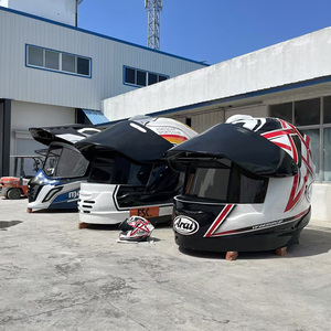 Nuevo y Moderno Food Truck con Forma de Casco, Puesto Creativo de Café y Té con Leche, Casco de Motocicleta Grande - Product Image 5