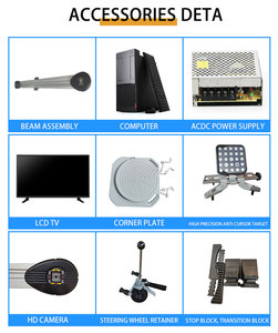 Çift seviye büyük makaslı kaldırma tekerleği dört tekerlekli konumlandırma ekipmanları 3 d tekerlek hizalama makinesi - Product Image 4