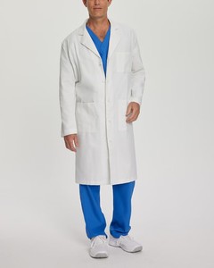 Fábrica de uniformes médicos blancos, venta al por mayor, médicos de laboratorio, ropa de trabajo de manga larga, bata de farmacia, abrigos de taller de alimentos - Product Image 4