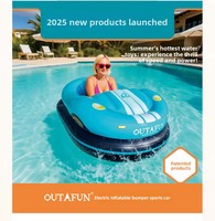 Bateaux tamponneurs gonflables électriques en stock, plateforme flottante en PVC 191x114x77cm, radeaux de combat aquatique extérieur pour adultes