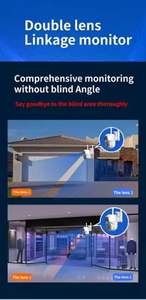 IPC360 Home Outdoor lente dual WIFI cámara de seguridad Seguimiento de movimiento PTZ lente dual cámara CCTV - Product Image 5