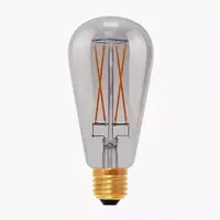 Werks vorrat Energie sparende dimmbare Vintage Straight Filament Edison Bulb ST64 LED-Glühlampe