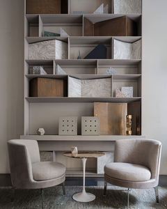 Étagères à livres modernes de grande capacité, buffets, meubles en bois polyvalents pour la maison, l'hôtel, la chambre à coucher, le salon, décoratifs - Product Image 1
