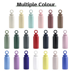 Gobelet isotherme en acier inoxydable avec logo personnalisé, anti-transpiration, 1 litre, 32 oz, double paroi, thermos sous vide, voyage, écologique, portable - Product Image 2