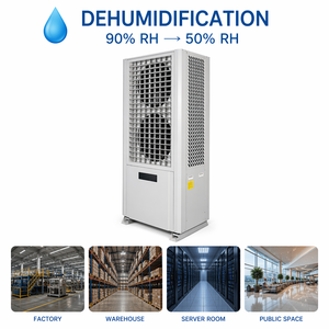 Climatiseur commercial à haute efficacité énergétique (<span class=keywords><strong>COP</strong></span> 4.8) 10 CV, à condenseur refroidi par eau, pour usage industriel, fabrication OEM - Product Image 6
