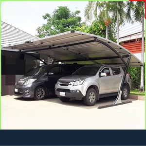 Moderno capannone mobile per auto in lega di alluminio per uso domestico tenda parasole assemblata per giardino Cross-Border Design esclusivo - Product Image 2