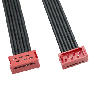 Kırmızı IDC Kablo 1.27mm Kırmızı Mikro Match - Kırmızı Mikro Match IDC Düz Şerit Kablo L=100mm - Product Image 2
