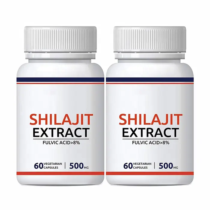 Private Label OEM Plus Men Health Herbal Shilajit Root extract Shilajit Capsules Gummies