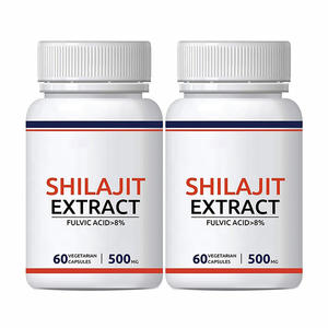 Private Label OEM Plus Männer Gesundheit Kräuter Shilajit Wurzel extrakt Shilajit Kapseln Gummies - Product Image 1