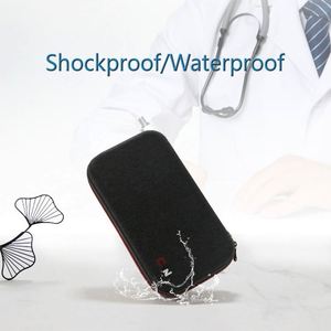 Estuche Rígido Personalizado para Estetoscopio Littmann, Estuche para Herramientas de Cardiología Inteligente Negro con Bolsa de Gran Capacidad, Almacenamiento de Dispositivos Médicos para Enfermeras - Product Image 4