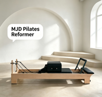 MJD Site Arrangement Ergonomic Pilates Reformer, Équipement d'entraînement robuste pour la mise en place d'équipements de fitness en entreprise