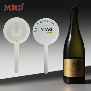 13.56 MHz giấy Sticker NFC ntag 424 DNA chống hàng giả giả mạo bằng chứng tag RFID Chống Trộm chai rượu vang con dấu chai tag - Product Image 1