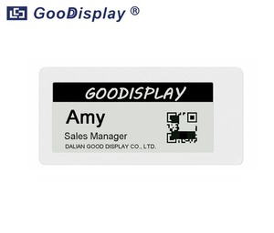 ป้ายอิเล็กทรอนิกส์อัจฉริยะขนาด 2.9 นิ้ว ปรับแต่งได้ รองรับ Android NFC บัตรประจำตัวดิจิทัล กันน้ำ อัปเดตได้ 1M+ รุ่น DMN029AW - Product Image 1