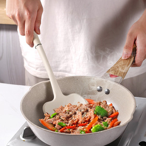 Spatule de cuisine en silicone 2 en 1, antiadhésive, résistante à la chaleur, pour la cuisson - Product Image 2
