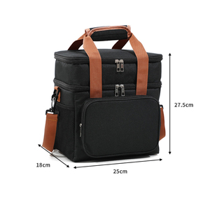 Double Layers <b>Lunch</b> Bag Ice <b>Box</b> Cooler for Women Large Capacity Women Tote for Adults <b>Leakproof</b> Thermal <b>Lunch</b> Bags - Product Image 3