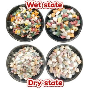 Galets <span class=keywords><strong>de</strong></span> pierre naturelle polie multicolores, <span class=keywords><strong>gravier</strong></span> décoratif pour jardin, pavage, aquarium, parc, aménagement paysager, sol, mur, décoration - Product Image 2