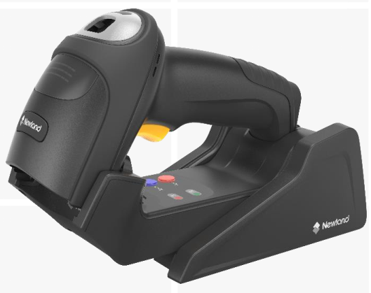 Wireless Barcode Scanner with Base NLS-HR5280-BT Black 2.4G Blue Tooth Transmission