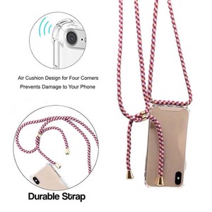 Étui pour <span class=keywords><strong>iPhone</strong></span> 13 <span class=keywords><strong>12</strong></span> avec <span class=keywords><strong>cordon</strong></span>, chaîne, lanière, collier, étui de transport pour <span class=keywords><strong>iPhone</strong></span> <span class=keywords><strong>12</strong></span> 11 13 Pro Max - Product Image 5