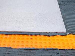 Membrana Autoadhesiva Gris de EPDM con Revestimiento de Felpa, Impermeable, para Desacoplamiento, Calefacción por Suelo Radiante, <span class=keywords><strong>Ditra</strong></span> - Product Image 4