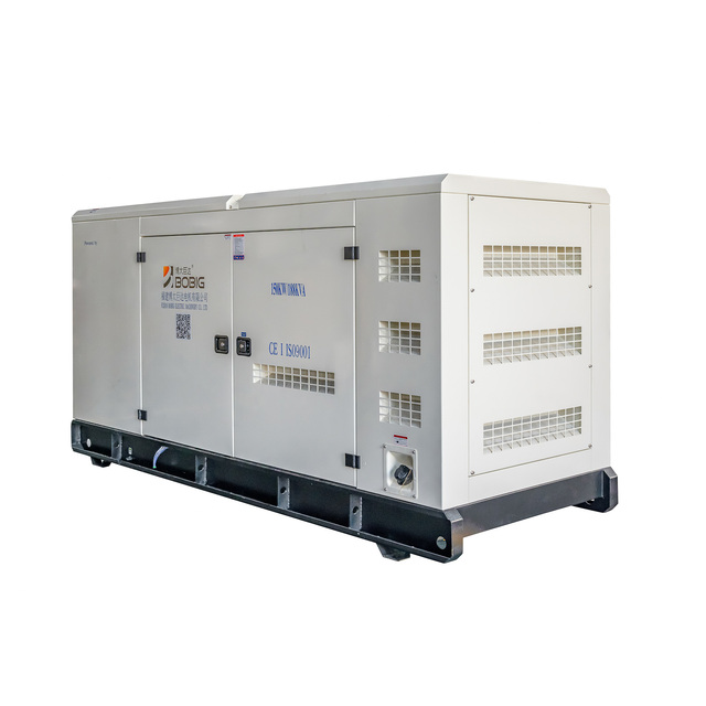 Diesel Silent Type Auto Start Generators 10kva 24kw 26kw 40kw 100kva Bobig 4TNV106-GGE High Efficiency Soundproof Canopy
