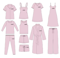 Conjunto de Dos Piezas para Mujer, Verano, Color Liso, Camisa Holgada Informal y Pantalones Cortos, Ropa de Dormir, Estilo Informal con Dobladillo Dividido, para Maternidad, Pijama