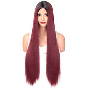 130 red wig