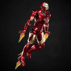 Giocattoli Originali <span class=keywords><strong>Marvel</strong></span> Edizione 10° Anniversario, <span class=keywords><strong>Action</strong></span> <span class=keywords><strong>Figure</strong></span> Iron Man MK 3 in Scala 1/10 con Articolazioni Mobili, Modello in Plastica Non Luminoso - Product Image 6