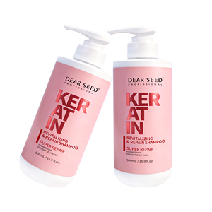 Champú <span class=keywords><strong>Hidratante</strong></span> con Keratina <span class=keywords><strong>Super</strong></span> Reparador, Previene las Puntas Abiertas y la Sequedad, 500 ml - Product Image 3