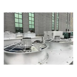 Condensador evaporativo de câmara fria de tratamento de água original, torre de resfriamento fechada de amônia, câmara fria de contrafluxo