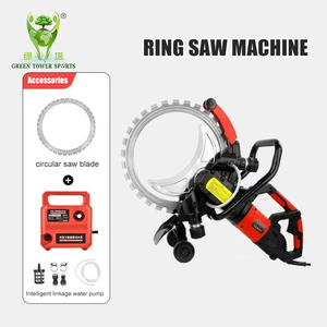 Herramientas manuales Nueva herramienta cortadora de sierra de hormigón para corte de pared de ladrillo Máquina cortadora de pared de sierra de anillo multifuncional - Product Image 2