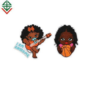 Parches Bordados Ecológicos para el Día de la Independencia, Lindos y Coloridos, para Niñas y Bebés, para Ropa - Product Image 4