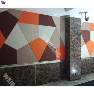 Panel Acústico Moderno de Fibra de Poliéster de Bajo VOC con Diseño Gráfico para Reducción de Ruido en Estudios de Grabación de Música Clásica Italiana - Product Image 6